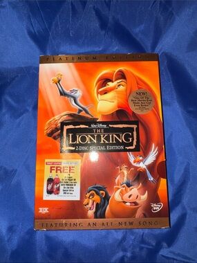 The Lion King DVD Platinum Special Edition - New in Collectors Box!